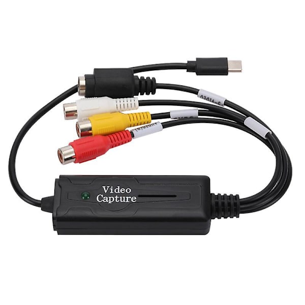 Typ-c Video Capture Mobiltelefon Surfplatta Display ansluten till set-top box Av Capture Card USB-179 Gigabit LAN USB-179 Gigabit LAN