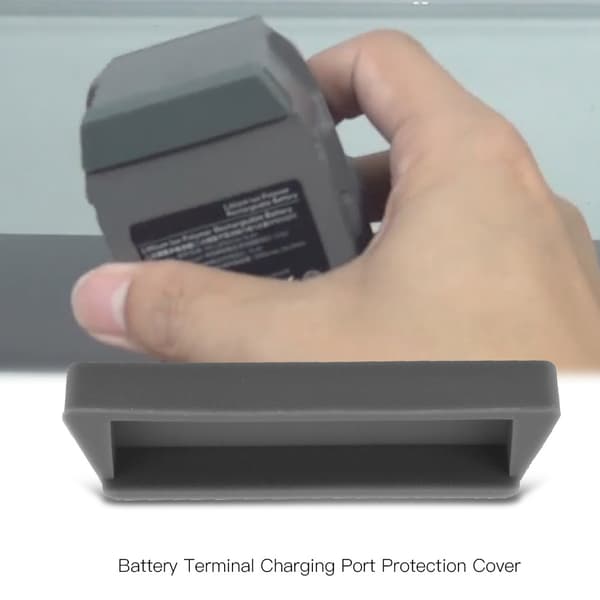 Ladeportdeksel for DJI MAVIC 2 Drone Grå 3 stk Batteri og 1 stk Kropp