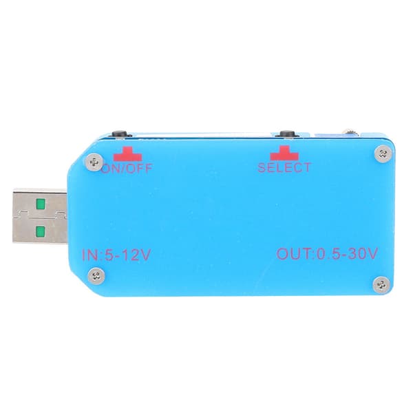 USB Opp/Ned Strømforsyningsmodul Spenningsforsterker 5~12V til 0.5~30V 2A Modul 15W