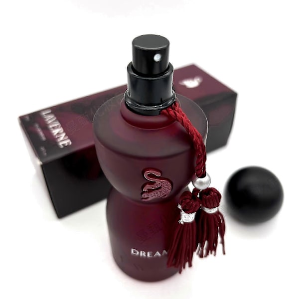【BQ】Dubai Parfym 75ml Rosa Leopard Damparfym Långvarig Doft red