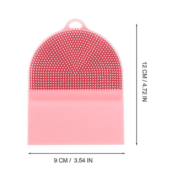 Keittiön puhdistusharja Silikoninen tahranpoistoharja Kotitalouksien astianpesuharja