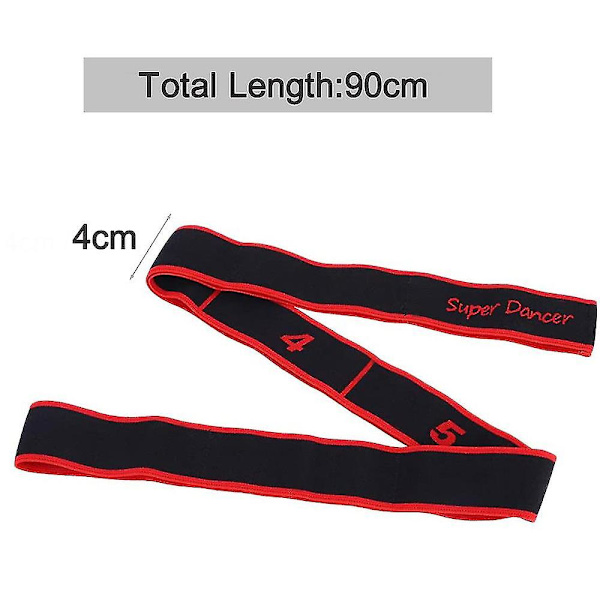 Stretch Band Elastisk Resistance Exercise Band For Ballettdans Gymnastikktrening
