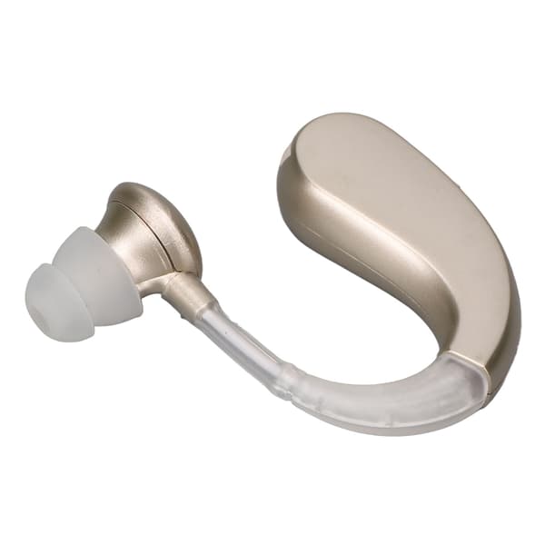 Ladattava ergonominen kuulolaite hopea
