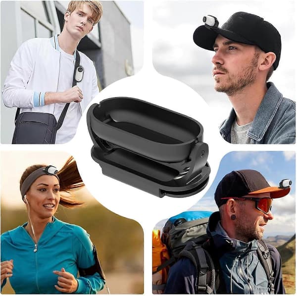 Actionkamera Hatteclips, Justerbar Quick Release Clip Sportskamera Tilbehør