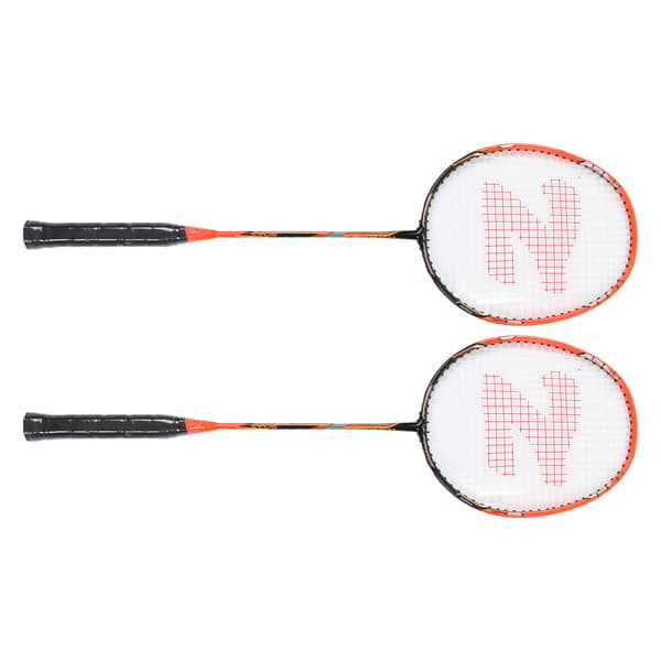 Kolfiberlegering Badmintonracket Par med Förvaringsväska för Träningsmatch