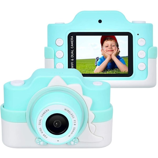 Kamera suojapussin värinäytöllä ja 24 megapikselin kaksoiskameralla Blue