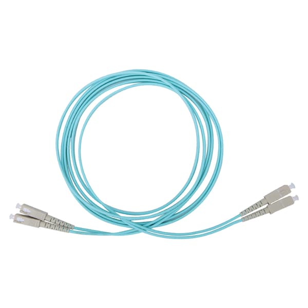 Multimode Duplex -valokuitukaapeli SC/UPC 50/125-MM-OM3 10 Gigabit 3 metriä