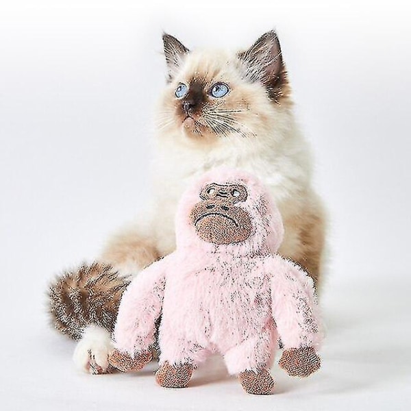 Hhcx-pet Toys Cat Toy Cat Supplies Cat Toy Self Hi Catnip Funny Cat Bite Resistant|cat Toys(orangutan)