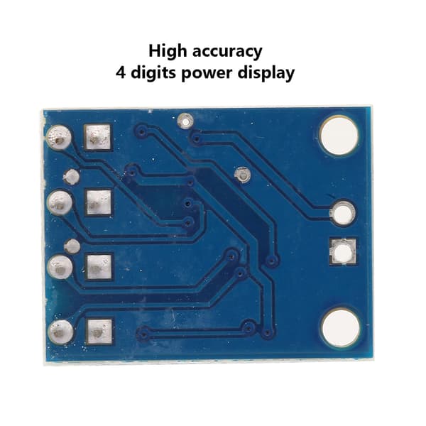 12V Batteri 4 Siffror Batteriindikator Modul Effektkapacitet LED Ljus Indikeringsmodul