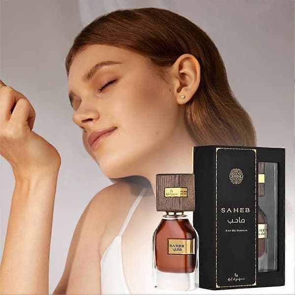 【BQ】SAHEB Mellemøsten Parfume Oud og Citrus Duft Langvarig Eau de Parfum 70ml white