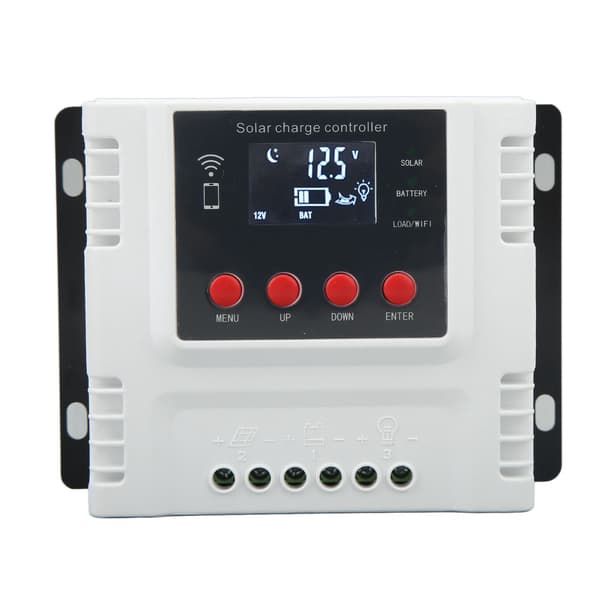 10A MPPT Solarladeregulator for solcellepanel Villa Utendørs Turbil Yacht Skip