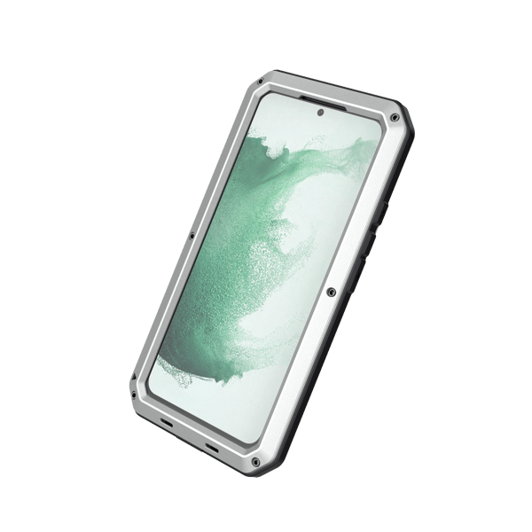 Samsung Galaxy S22 - HEAVY DUTY Aluminiumdeksel Röd