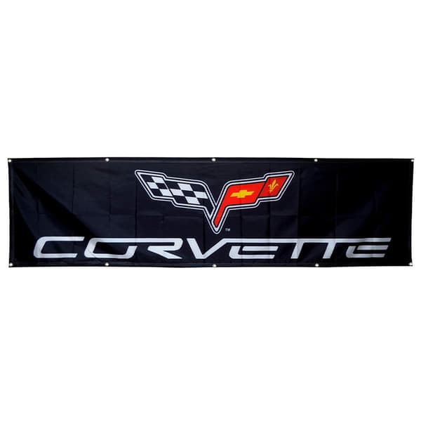 2*8FT Corvette-flagg for dekorasjon A A 120 x 180cm