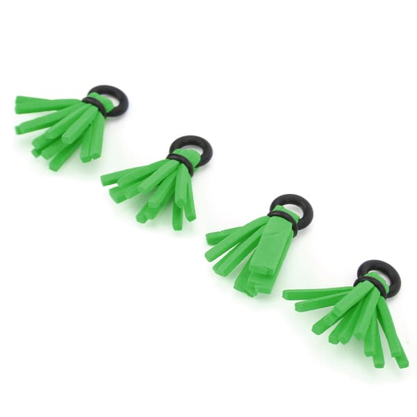 4 st Fly Fishing Float Skum Strike Indicators Drift Hook Positionering Floats Bobbers Grön