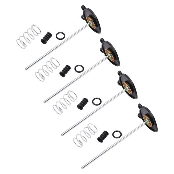 4 Sæt Karburator Accelerator Pumpe Membran 16021‑393‑004 til XL250R CB450SC Nighthawk CM450E