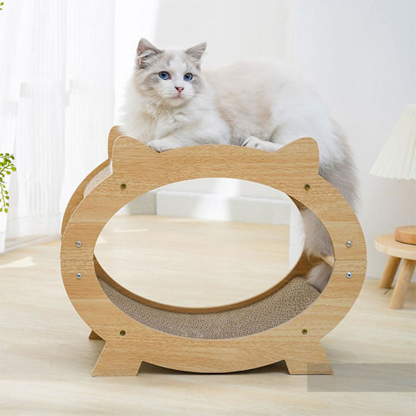 Cat Scratcher Lounge Innovativ TV-form Alla årstider Förhindrar möbelskador Cat Scratcher-säng för inomhusbruk