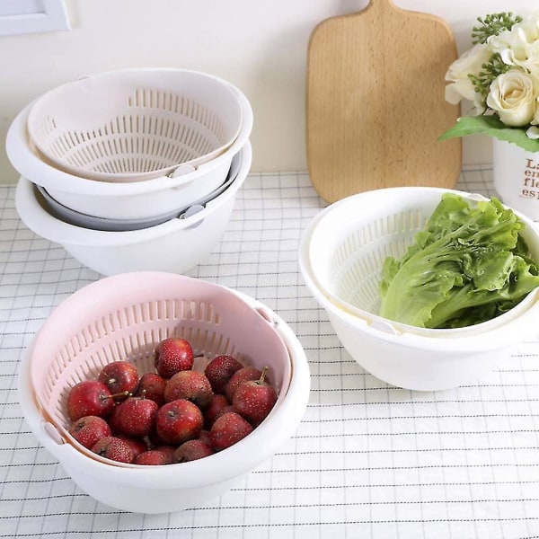 2-in-1 monitoiminen keittiön seula/seula ja set