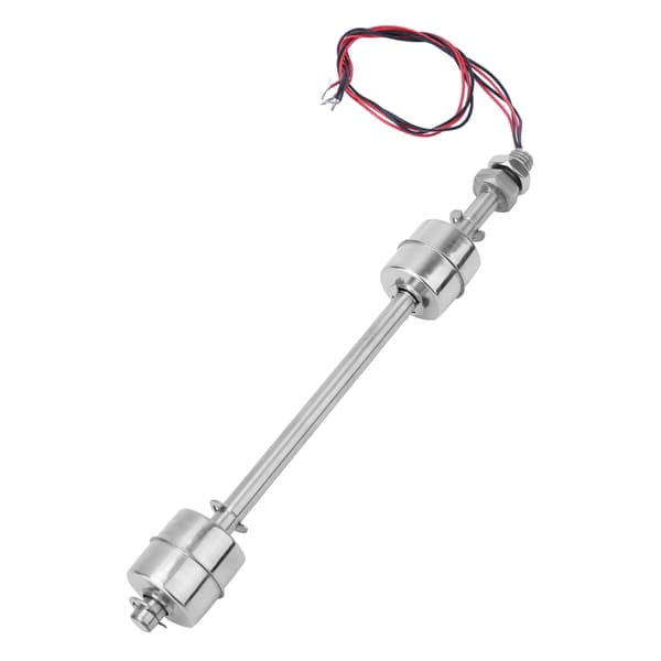 Dobbelt kugleflydekontakt i rustfrit stål, vandstandskontrolsensor (200 mm)