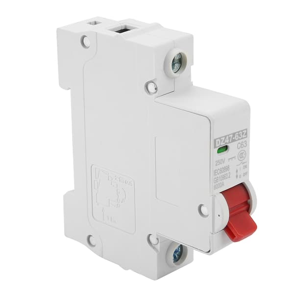 DZ47-63Z-1P 63A DC Miniature Circuit Breaker Lækagebeskyttelse Luftafbryder