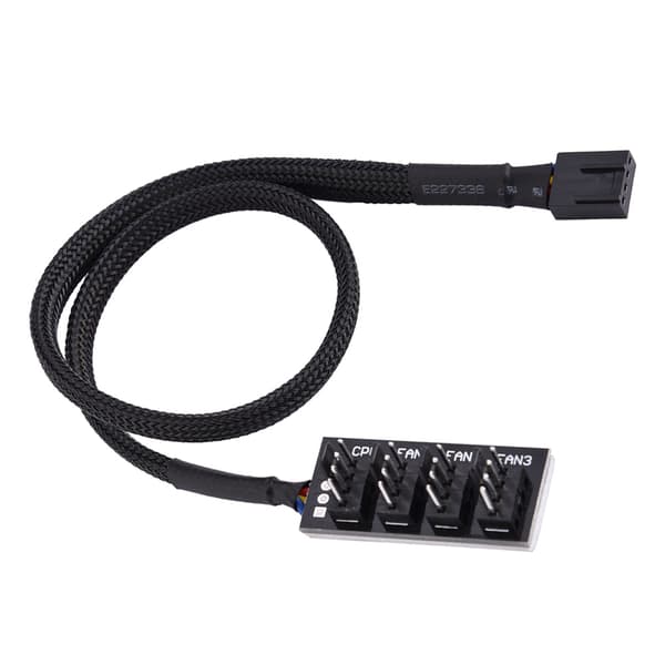 Datamaskin CPU/kabinett Vifte Strøm Splitter Adapter