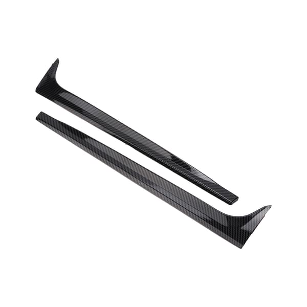 2st bakfönster sidospoilers Canards Wing-tillbehörsbyte för MK5 2011-2017 kolfiberstil