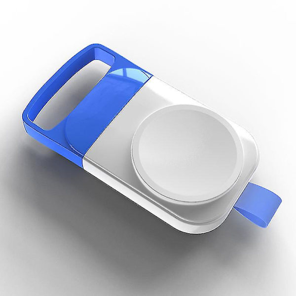 Bärbar magnetisk trådlös laddare för Apple Watch USB Snabbladdning White
