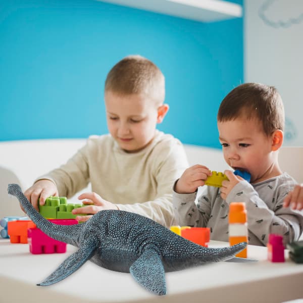 Plesiosaur Dinosaur Legetøj Plastikmodel Simuleret Børnegave