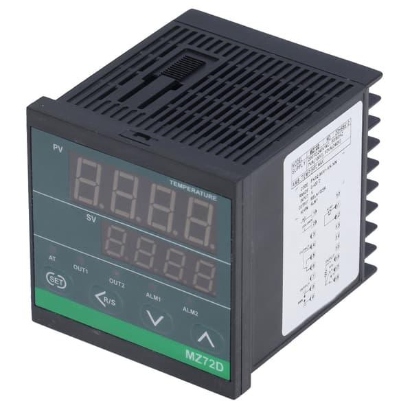 Digital temperaturregulator termostat SSR relæ 2 udgang PID-controller MZ72D 200-240V