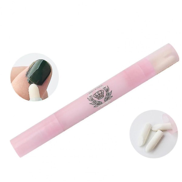 Nail Art Corrector Pen Gel Remove Manicure Tool pink