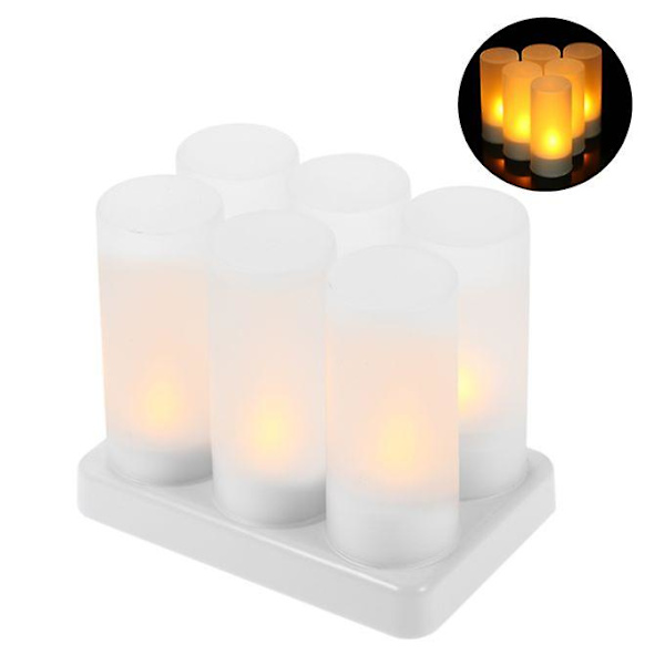 1 set Aluminiumlegering Led Rgb-ljusstång Dubbelsidig självlysande ljusremsa Magnetisk typ Ljus för case Heminredning Färgglad (1 st Ljusstång 1