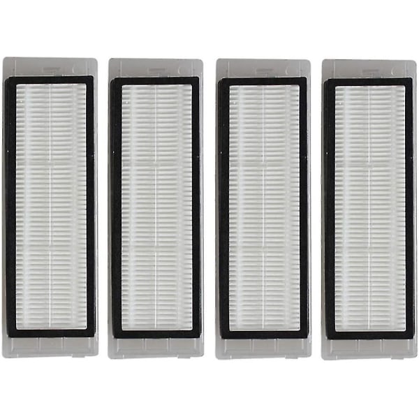 4-pack filter för Xiaomi Mi robotdammsugare Roborock S5 Max S50 S6 T6 T7/t7 Pro