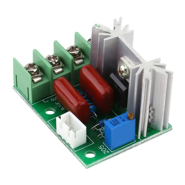 AC 50-220V 2000W SCR Elektrisk Spenningsregulator Temperatur/Motorhastighetskontroller Lysdimmer
