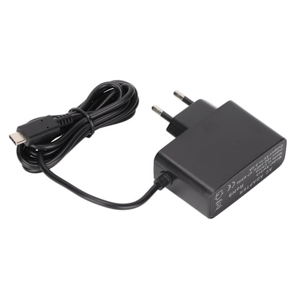 Switch AC Adapter - 5V 2.4A Typ C Väggladdare - EU-kontakt - för Switch Console