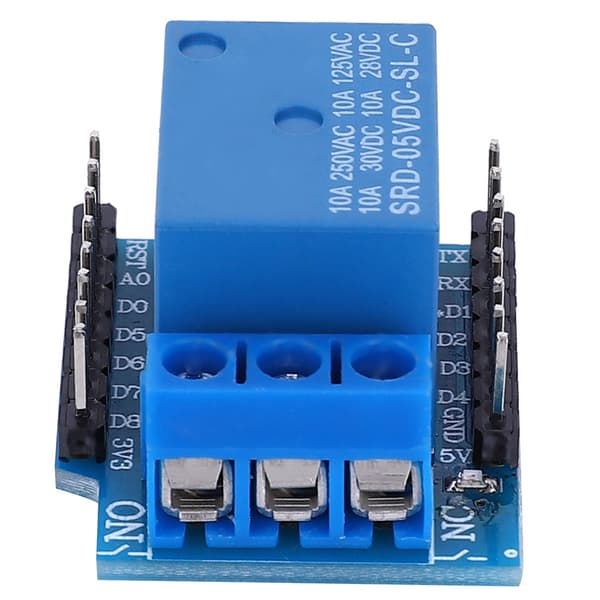4 stk. 5V Relémodul for D1 Mini Høynivå Trigger Elektroniske Komponenter