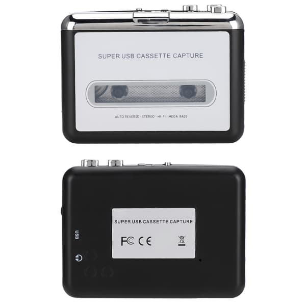 Stereo USB-kassettebånd til MP3 Capture Converter