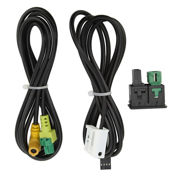 Bilradio AUX-switch USB-kabeladapter Ersättning för RCD510 RNS315 B6 B7 CC