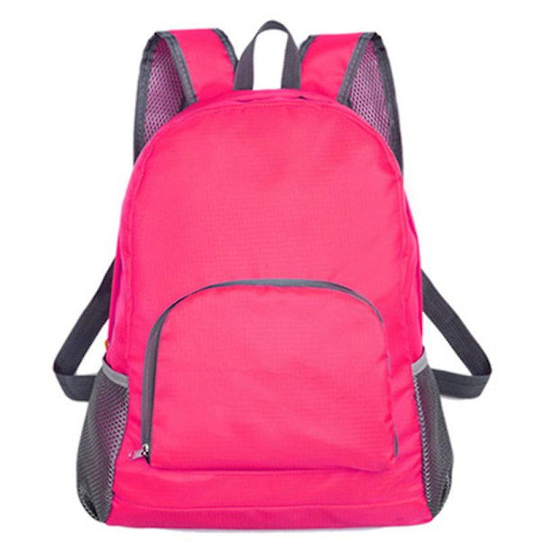 Outdoor Bag Vanntett Sports Ryggsekk Multifunksjonell ryggsekk Herre Camping Bag Lett Sammenleggbar Kvinner Reiseryggsekk RD