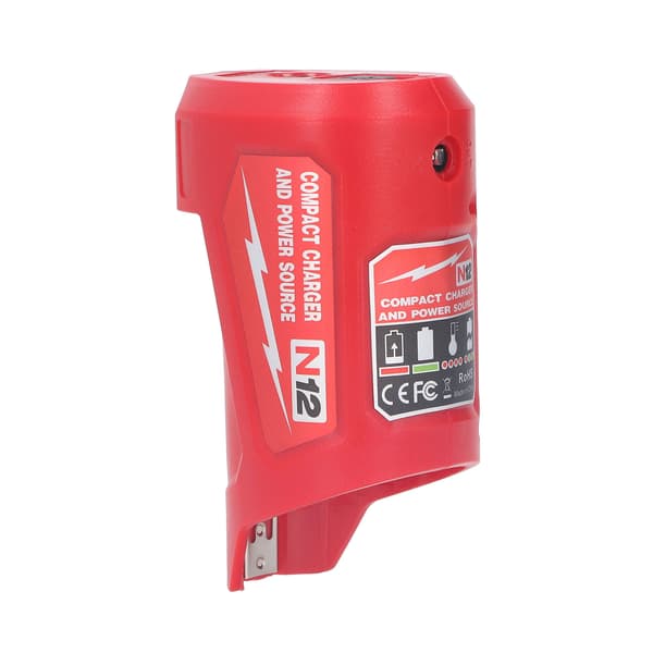 M12 N12 Kompakt 2.1A USB-oplader 12V DC-stik Strømadapter