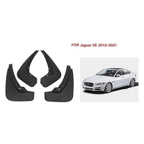 Til Jaguar XE 2015-2021 4 stk./sæt Bil Auto Blød Plast Stænklapper Skærmbeskytter Not Specified