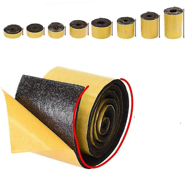 Självhäftande filtmöbelrulle, nötningsskyddande 25x1000mm Grå 25x1000mm Gray