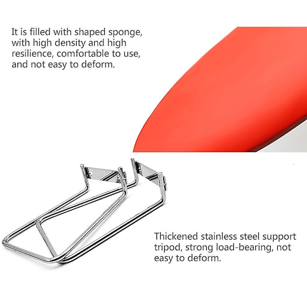 Bärbar manikyr Handstöd Nagel Handledsstöd Stativ Nagelverktyg Handkudde Crimson