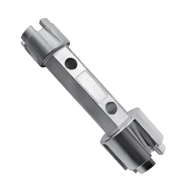 Bathtub Drain Wrench Bathtub Double Head Drain Wrench Drain Tool Zinc Alloy Wrench