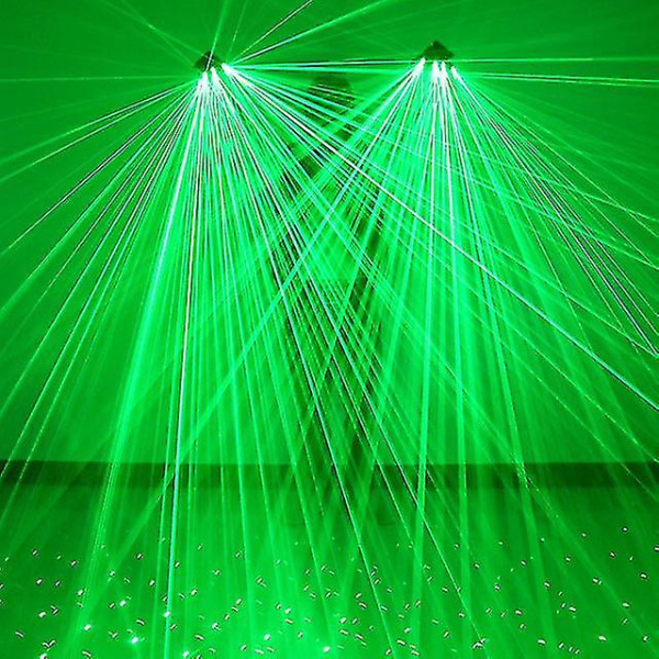 Laserhandskar Led Light Up Toys Glow In The Dark Festmaterial 1 left hand
