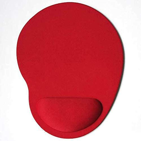 Mouse Mat With Wrist Rest Ergonomic Mouse Pad With Wrist Support Red