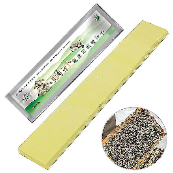 20 kpl/pussi Varroa Strips Fluvalinate Bee Mite Killer Hoitotyökalu Mehiläishoidon tuholaistorjunta