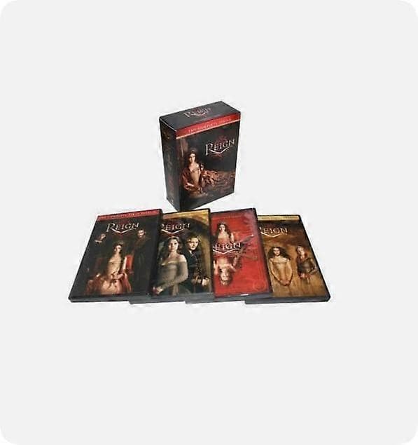【BQ】Reign: The Complete Series Sæson 1-4 (DVD, 2017, 17-disc sæt) engelsk version