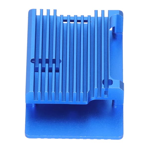 Kabinet til Raspberry Pi 4 B Aluminiumlegering Varmeafledningsskal Mikrocomputer Tilbehør