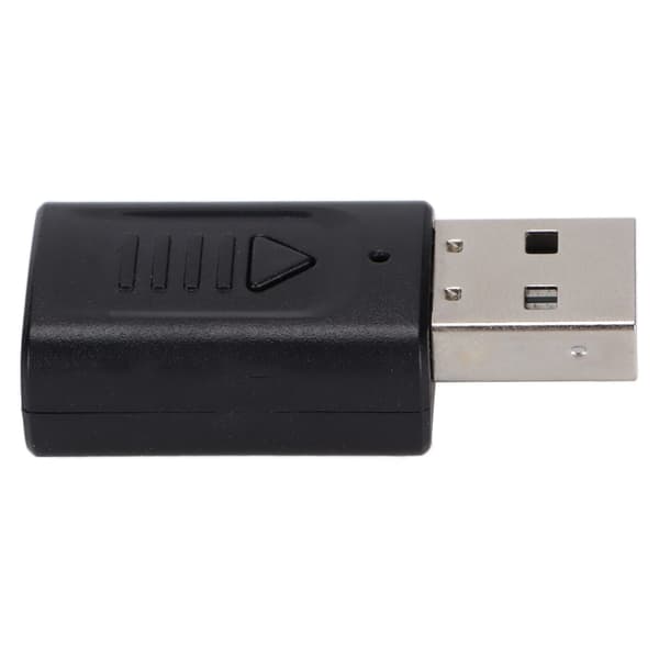 4 i 1 USB Bluetooth 5.0 Sender og Mottaker Bærbar Trådløs Lydsender og Mottaker Adapter for Bil