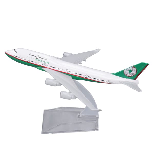 Høj Simulation Legering Flymodel Passagerfly Legetøj med Stand til Samling Dekoration