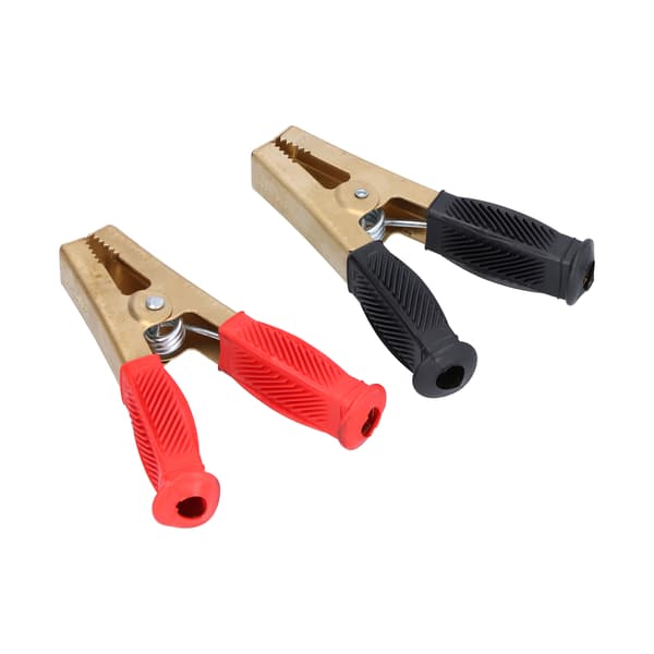 1000A bilbatteriklämmor - Pure Copper Red Black Clips